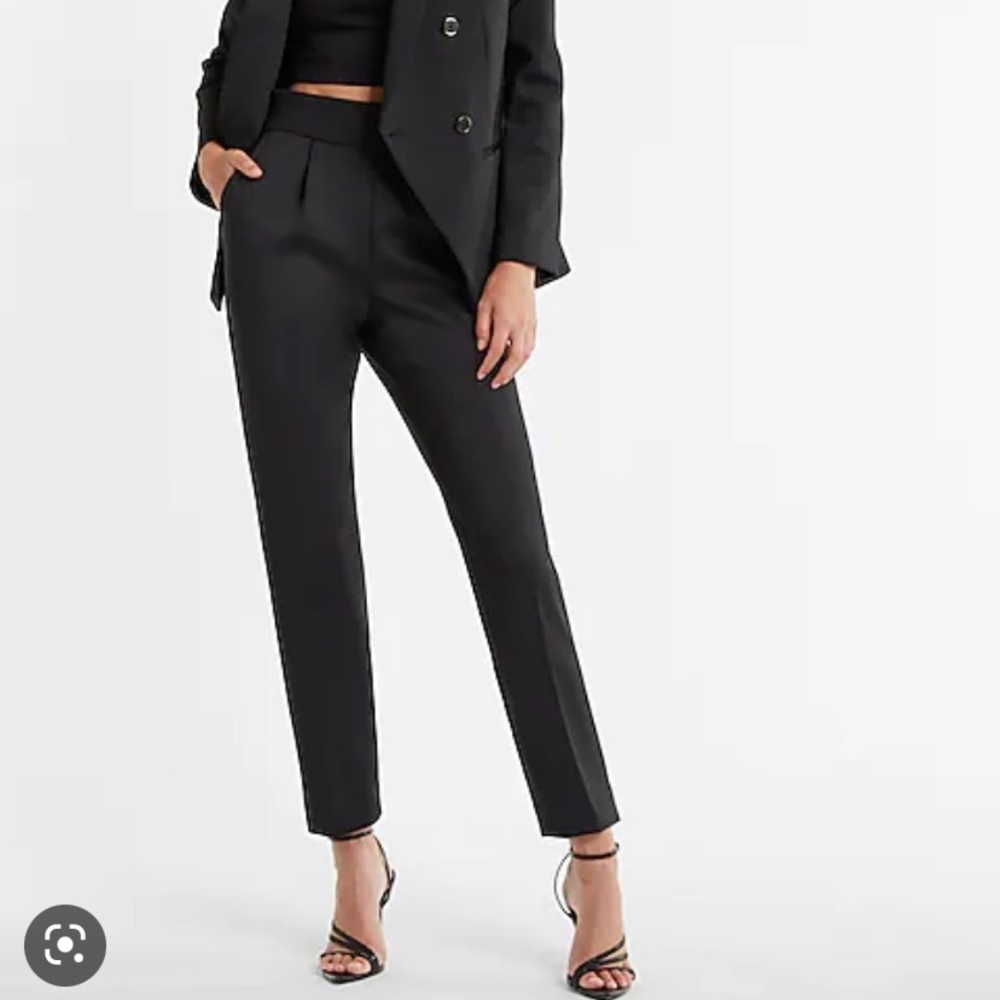 NWT High-Waisted Supersoft Double Knit Pull-on Ankle Pant Sz Large